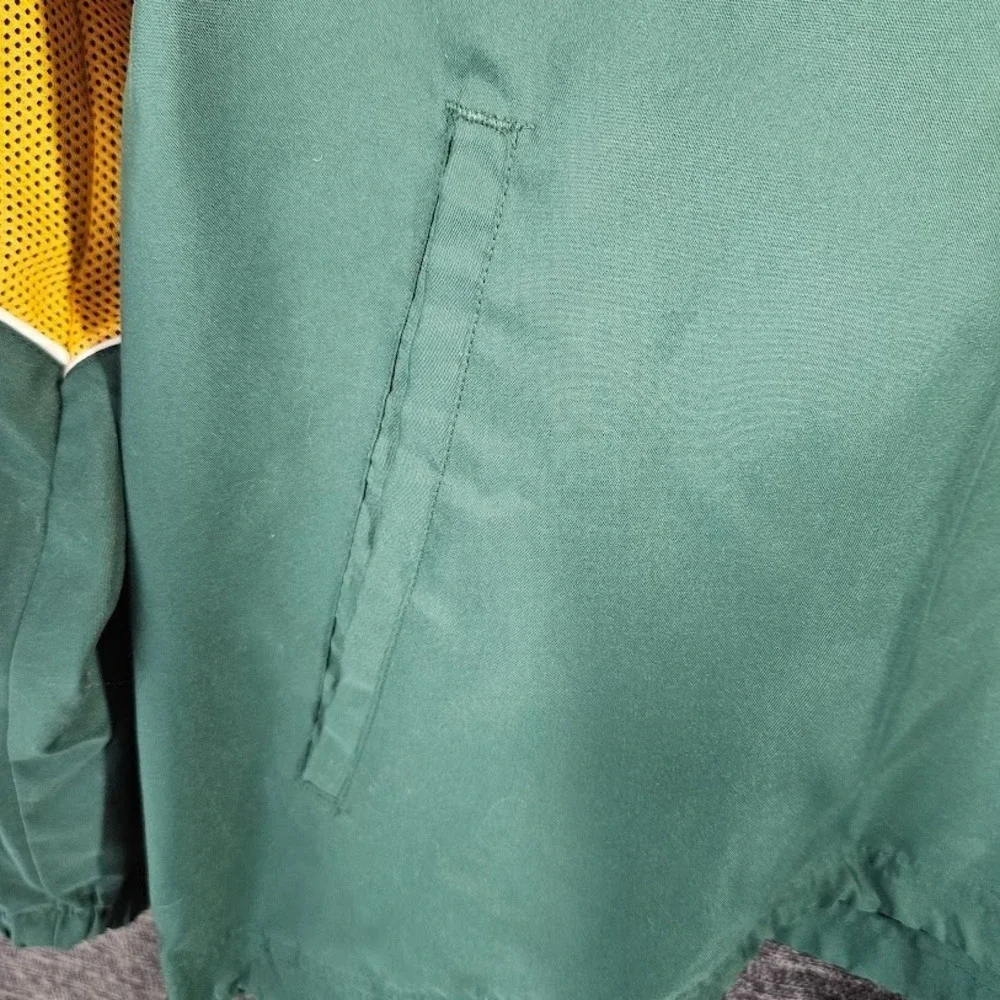 Baylor Bears Pullover Windbreaker Jacket Size XL KA Knights Apparel 1/4 Zip